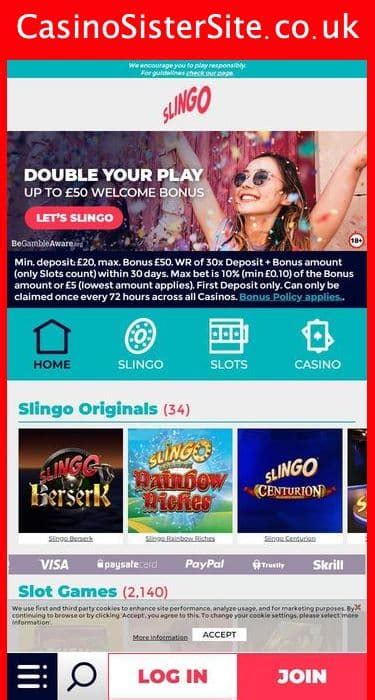 Slingo sister sites .